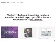 Tablet Screenshot of markomyllyaho.com